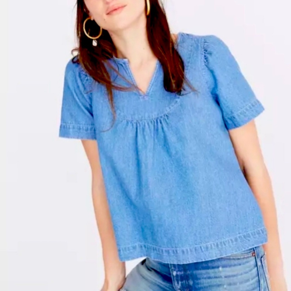 Madewell Denim Top